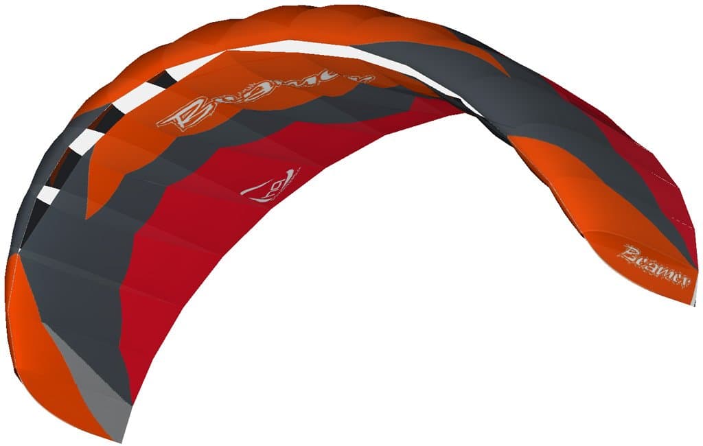 HQ Ready to Fly 4 Metre Beamer V Kite - Red