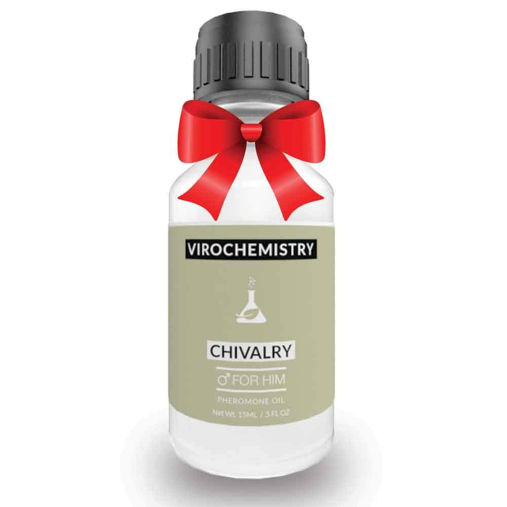 Pheromones For Men Pheromone Cologne Oil (Chivalry) - Bold, Extra Strength Human Pheromones Formula – 15mL Concentrate [Human Grade Pheromones to Attract Women]