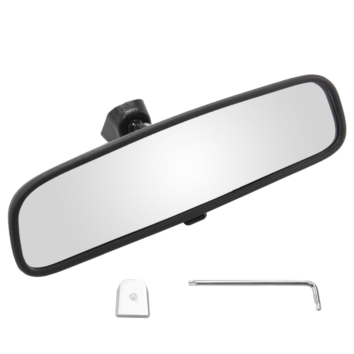 RLB-HILON Rear View Mirror Compatible with Hyundai Elantra Sonata Tucson Veloster Santa Fe, for Kia Forte Optima Forte5 Sorento Soul Rio K5 Sedona Sportage, for 851013X100, Day/Night Mirror