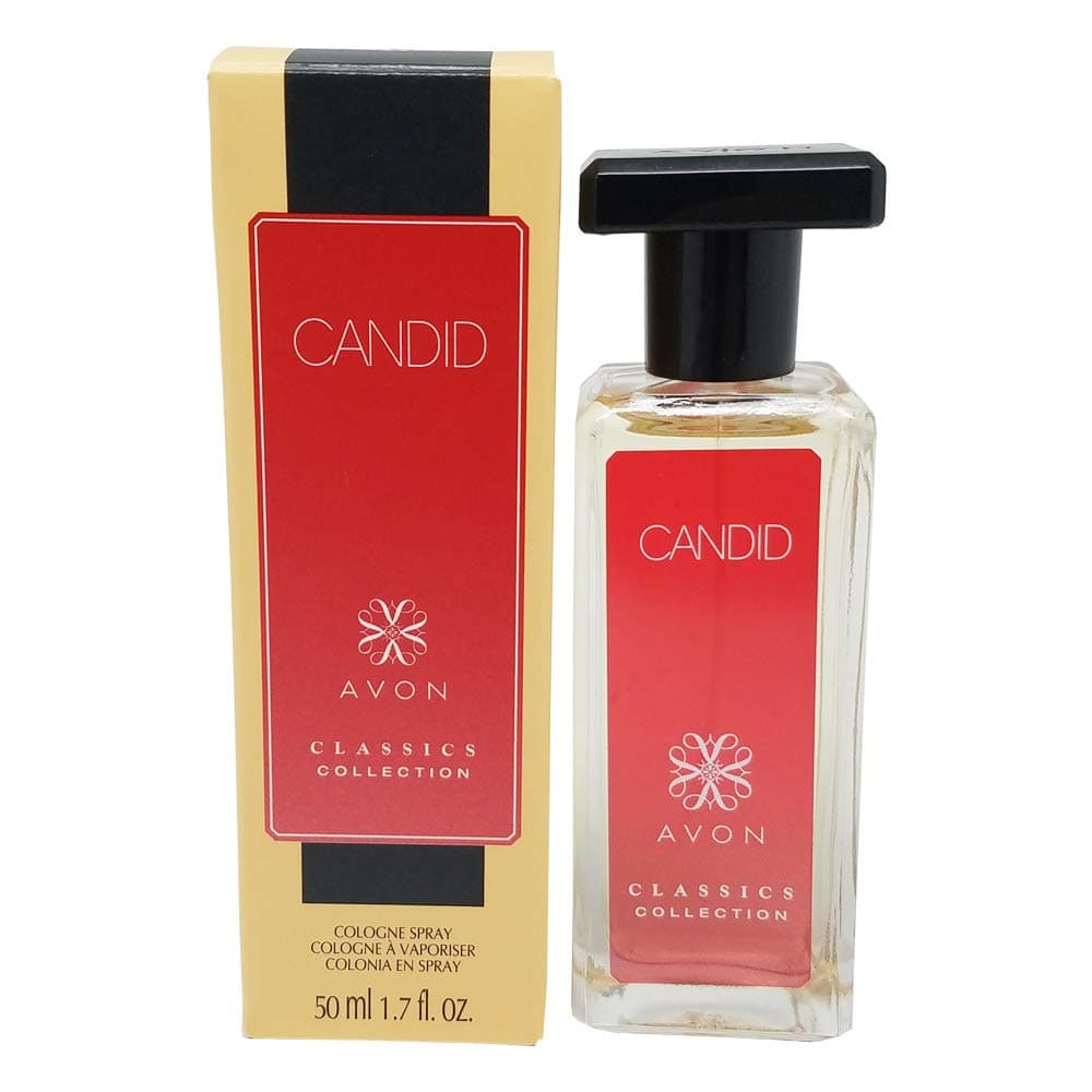 Candid Cologne Spray Classics Collection, Amber Floral Fragrance for Him with Apricot, Bergamot, Tuberose & Patchouli, Long Lasting Designer Travel Size Cologne for Men, 1.7 oz