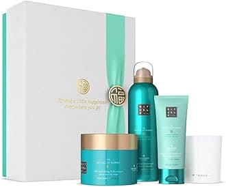 Gift Set The Ritual of Karma Large - Home and Skincare Products Enriched with Lotus Flower and White Tea - Bath Gift Box with Nourishing and Soothing Properties
