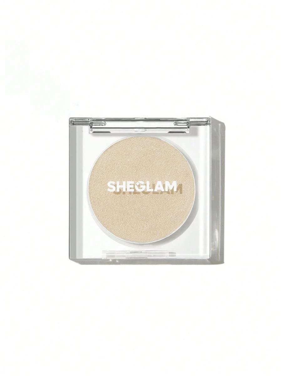 SHEGLAM- Cosmic Crystal Mousse Highlighter - Powder Highlighter Powder Shimmer Long Wear Brightening Non-Caking Glow Highlighter for cheeks eyes and neck (Vanilla Skeye)