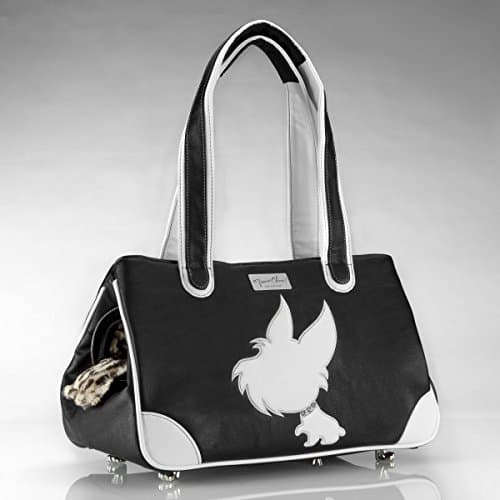 Yk-B-FL I Love New Yorkie Faux Leather44; Black