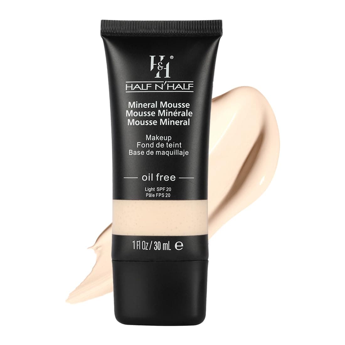 Half N Half Mineral Mousse oil FreeLight SPF 20, G-03-01 Fair