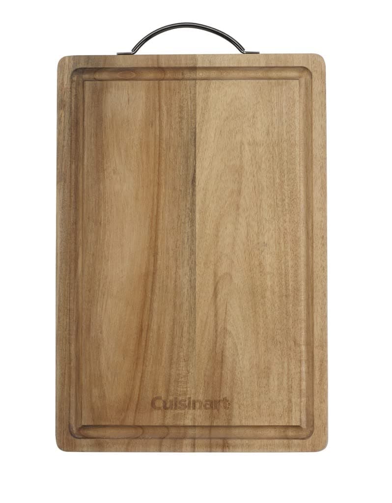 Cuisinart CWB-15AB Cutting Board, Hardwood, Black
