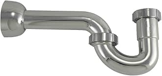 P Trap 1 1/4 OD PVC, Chrome Plated