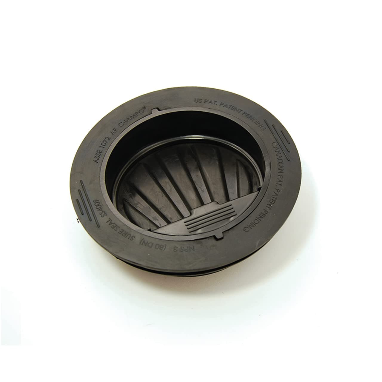 Rectorseal SureSeal SS4009 4インチ 床排水トラップシーラー ブラック 1パック