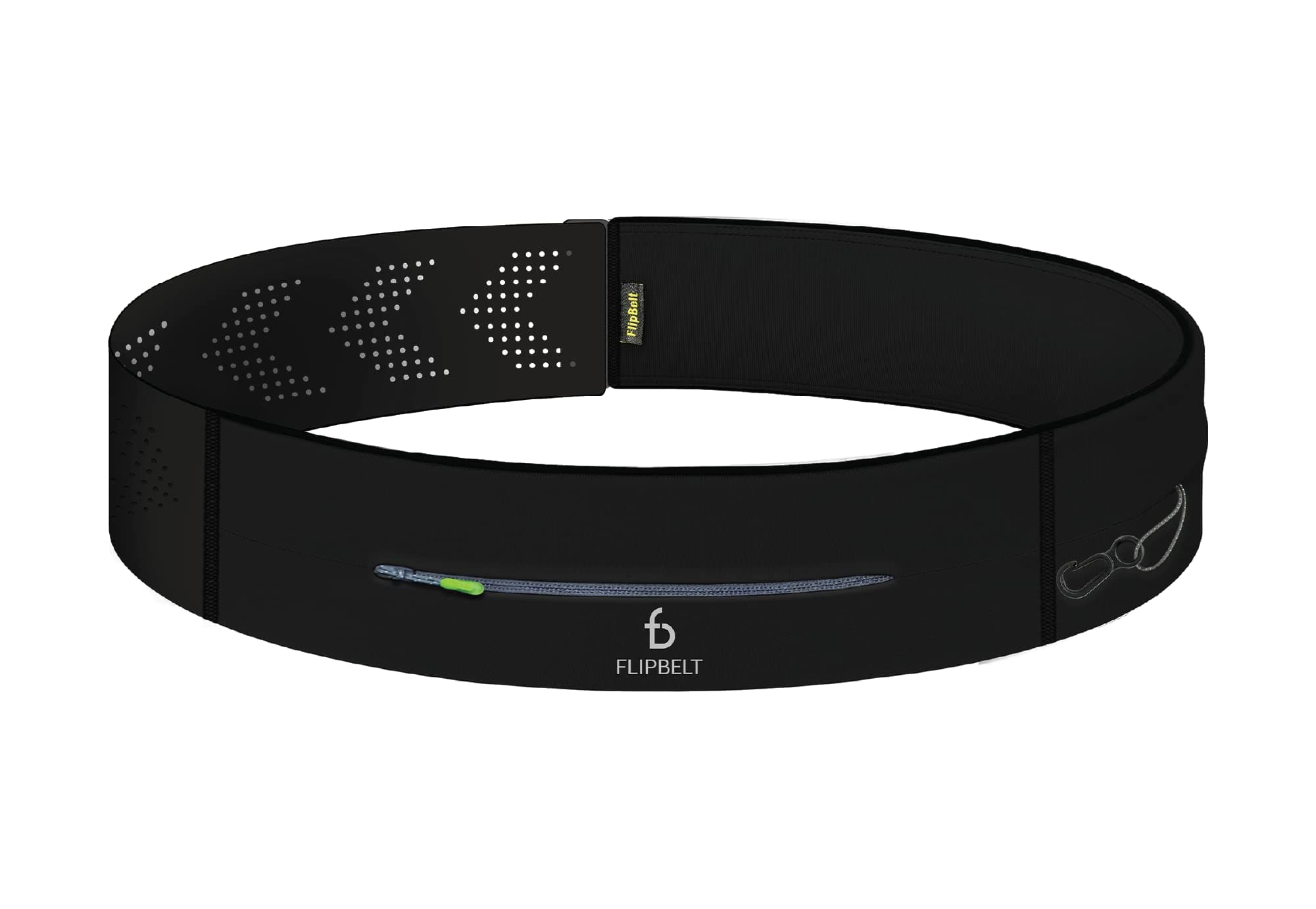 Adjustable Running Belt, Fitness and Running Fanny Pack for Women and Men, Non Chafing Waist Band Pack for Phone Keys Money, Moisture Wicking Storage Belt, USA Company