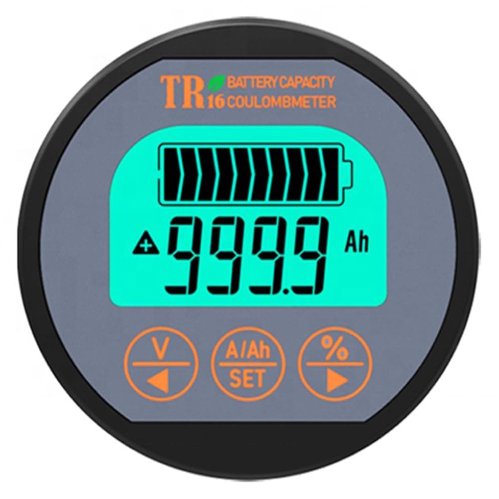 HENGSHANAiLi Voltmeter Ammeter Voltage Current Meter Voltmeter Ammeter 100V 350A Caravan RV Motorhome 999 AH
