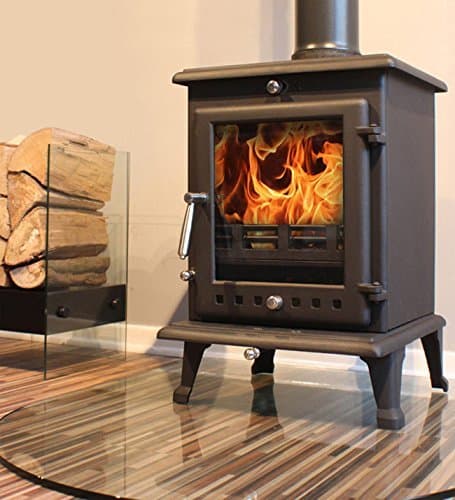 Ekol Crystal 8kW Wood Burning - Multi Fuel DEFRA Approved Stove [Energy Class A]