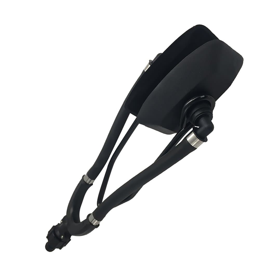 Shiwaki Dual Feed Outboard Flusher Rectangular Ear Muffs Boat Engine Motor Flushers