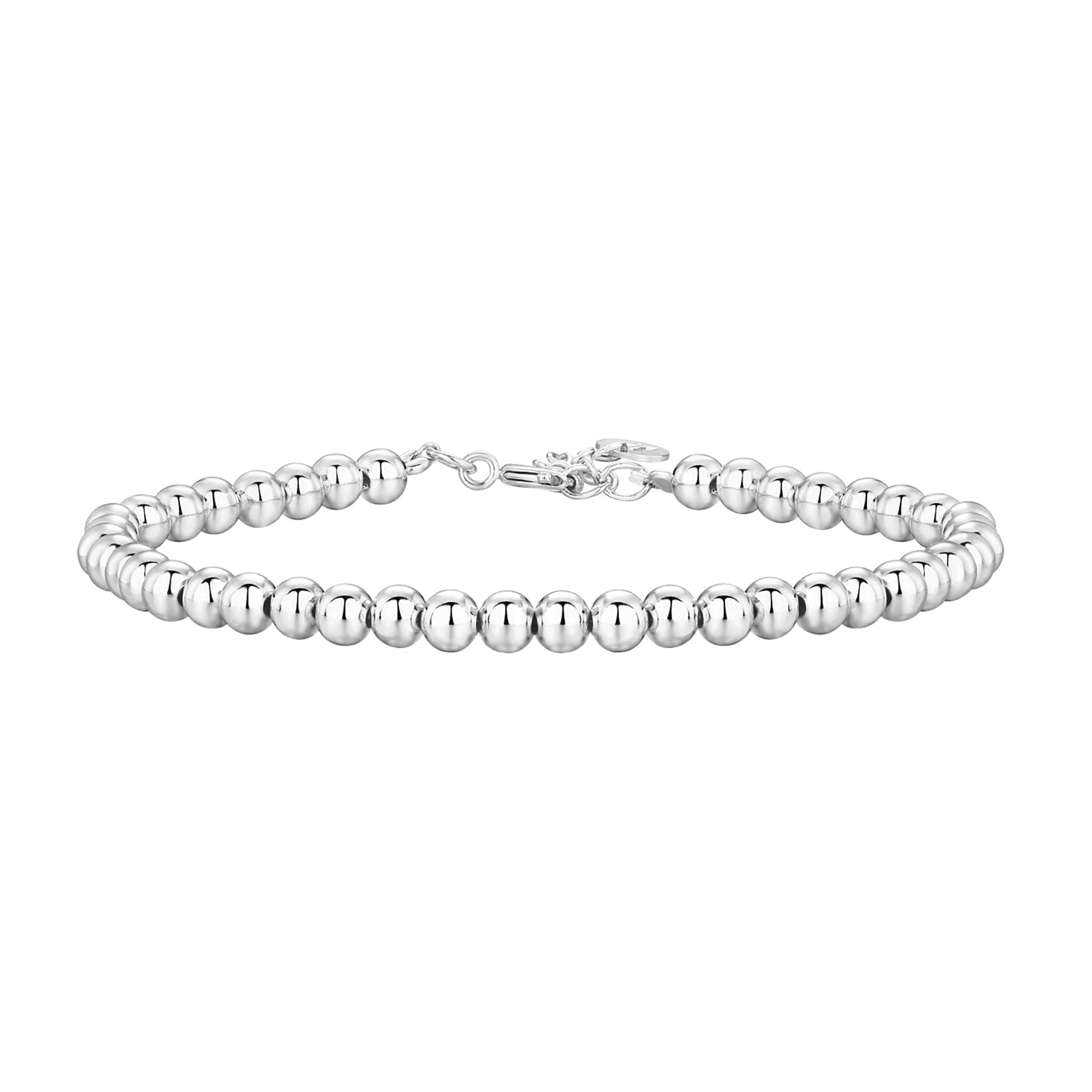 14K Gold Plated Beaded Cuban Cubic Zirconia Simulated Diamond Station Infinity Chain Bracelets for Women | Adjustable Chain Bracelet