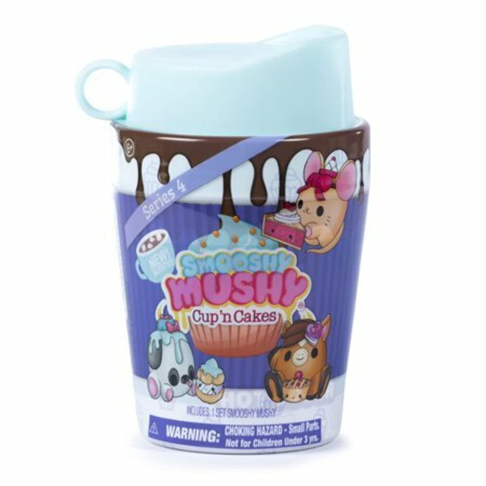 Smooshy Mushy 174930R4 "Series 4" Cups & Cakes Collectible Novelty (color chosen at random)