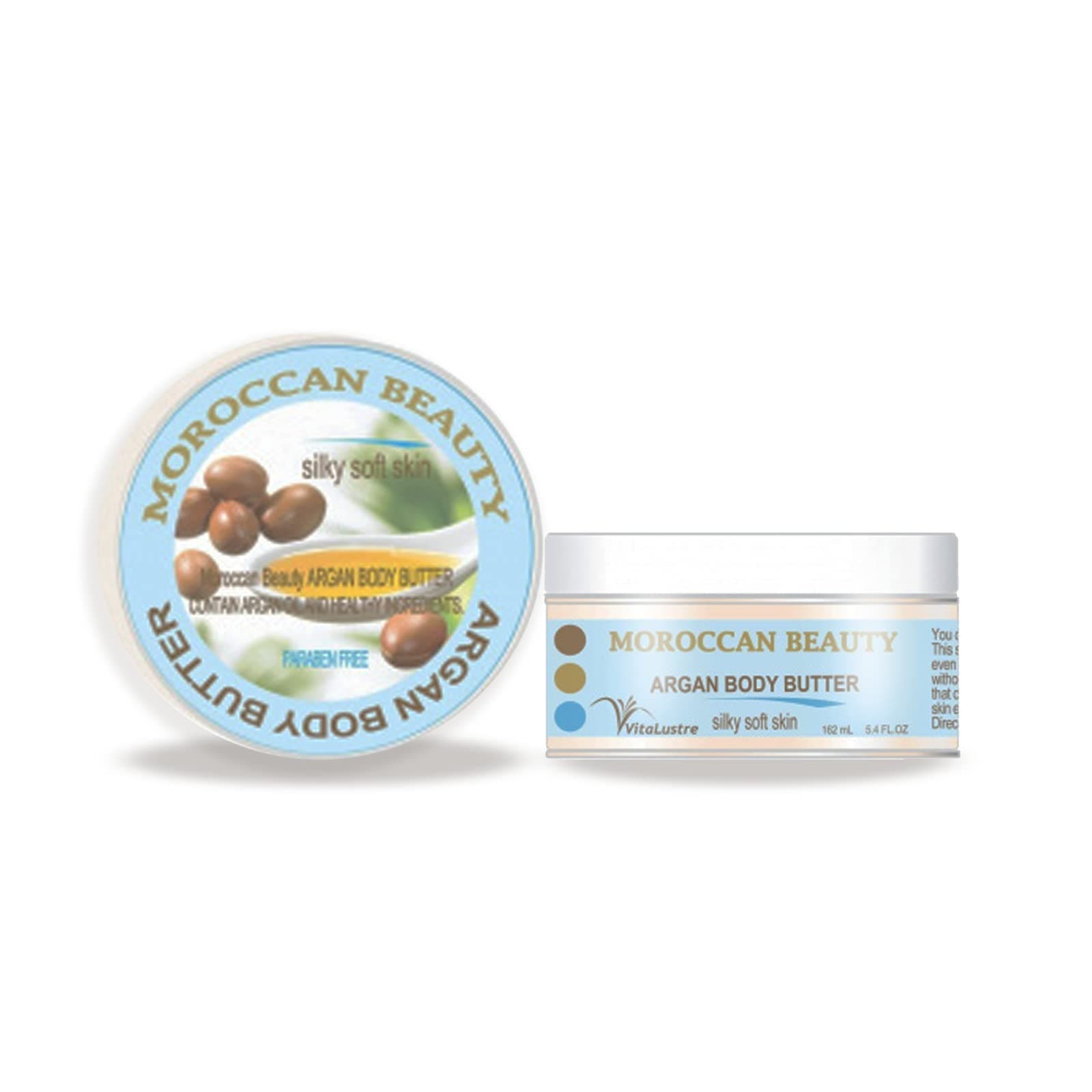 New!!! Moroccan Beauty Argan Body Butter - New Concept Two Layer Body Butter