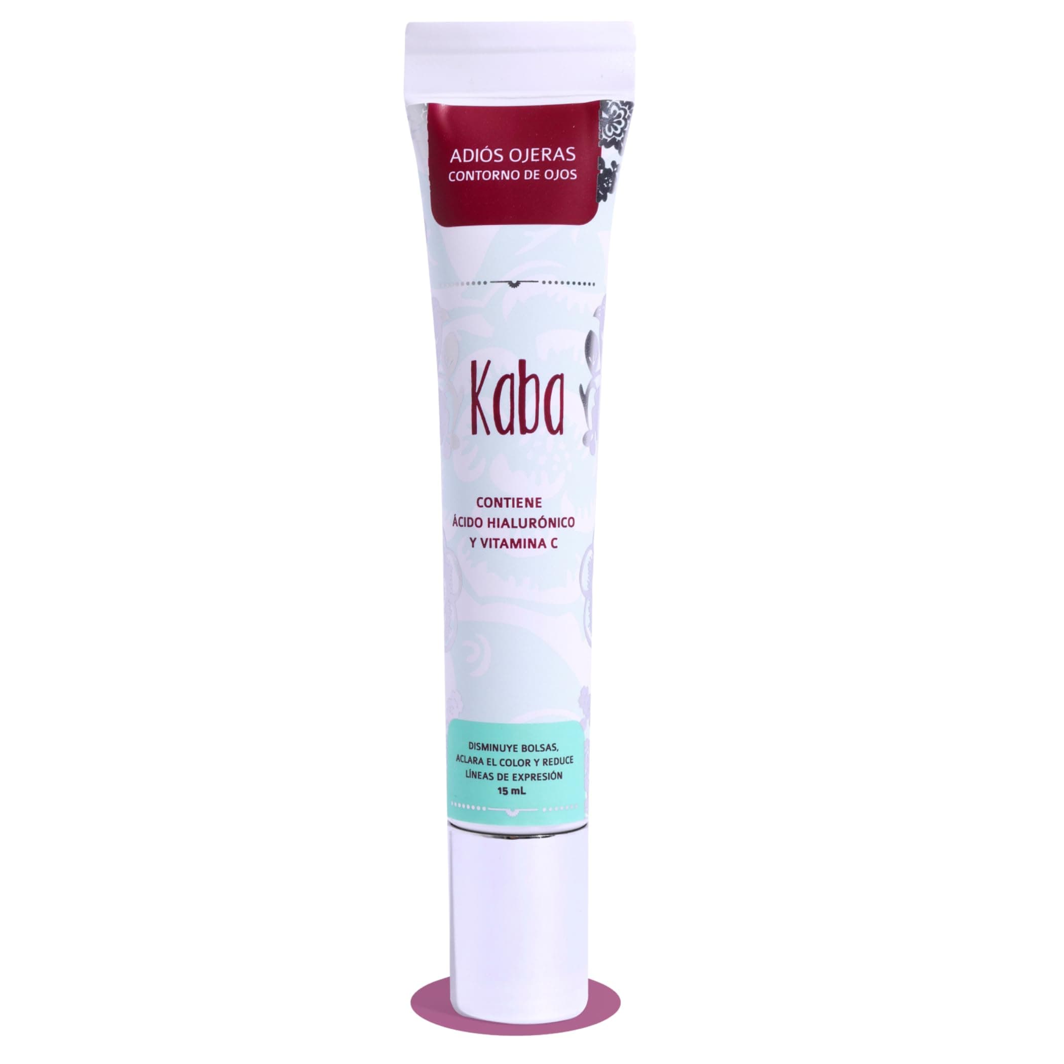 Kaba Under Eye Cream Dark Circles and Puffiness, Anti Aging, Reduces Lines, Rejuvenates & Hydrates, Gentle And Non-irritating, All Skin Types - 0.5 Oz