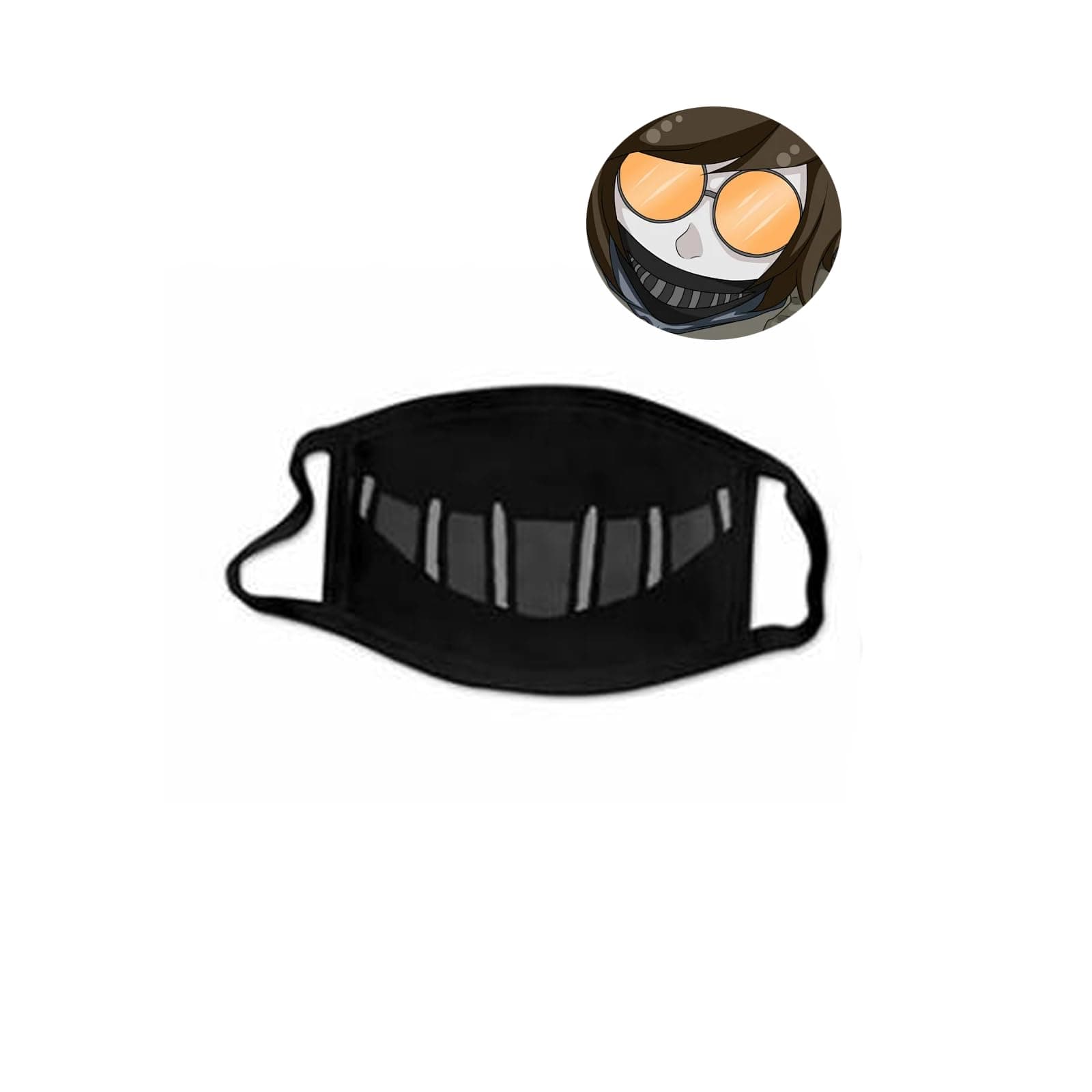 LAFENITicci Toby Mask Ticci Toby Cosplay Mask Props Accessories Jewelry Costume