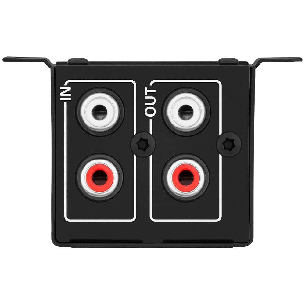 Taramps ユニバーサルバスノブコントロール カーバスコントローラー ボリュームレギュレータノブアンプ RCAオーディオON/OFF アンプ用 耐久性 ボリュームリモコン ブラック 小型 アジャスター