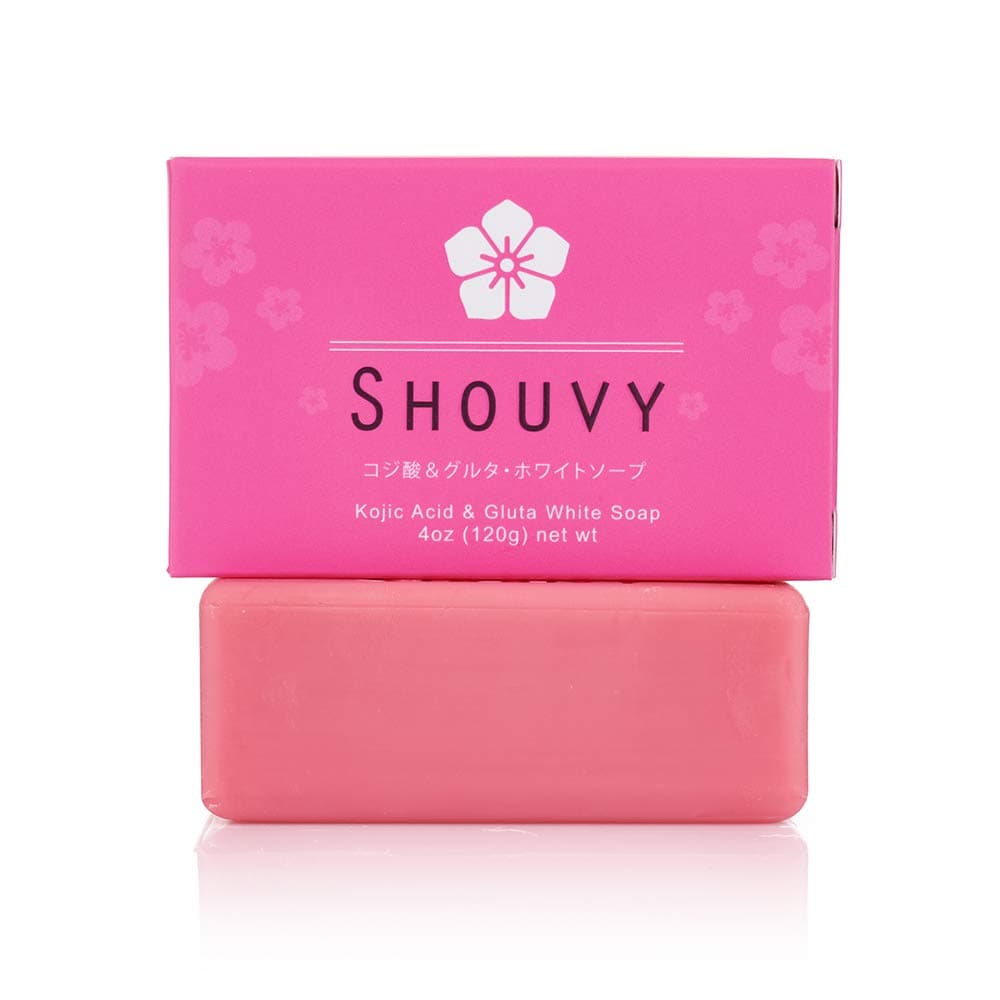 Kojic Acid & Glutathione Whitening Bleaching Soap -Body Cleansing Remedy For All Skin Type -Fast & High Potency Skin Care Treatment For Natural Lightening Of Blemishes, Acne Scars, Age Spots