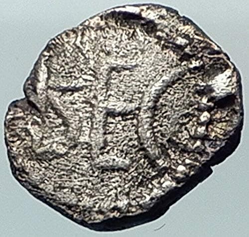 480 GR RHEGION in BRUTTIUM 480BC Litra Hare Like Messana coin Good