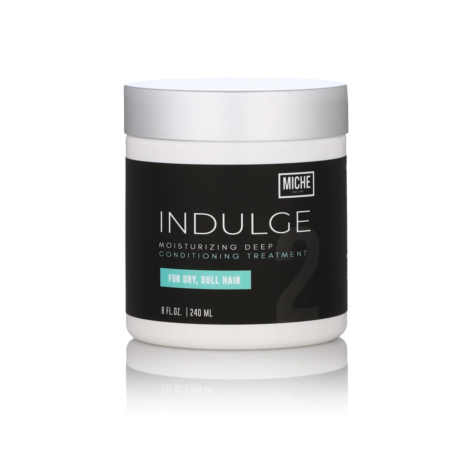 Miche Indulge Deep Conditioner For Curly, Kinky Or Wavy Hair, Silicone And Paraben Free - 8oz