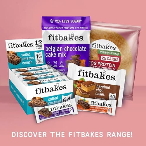 Fitbakes Low Carb Tortilla Wraps, 6x40g Full Size Keto Wraps, Low Net Carb, Low Carb Wraps, Keto Bread, Low Carb Bread, Keto Snacks, High Protein Bread, High Protein Snacks, Keto Food UK Fit Bake