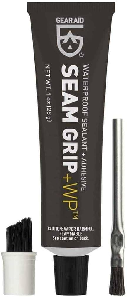Seam Grip WP Waterproof Sealant and Adhesive for Jackets, Tents, Sleeping Pads and Outdoor Fabric | Repairs Rips, Seals Seams on Nylon, Canvas and Vinyl