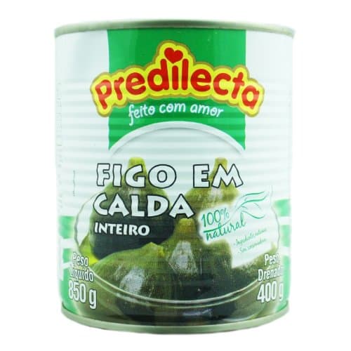 Predilecta Whole Figs in Syrup - 14.10oz - Figo em Calda Inteiro Predilecta - 400g