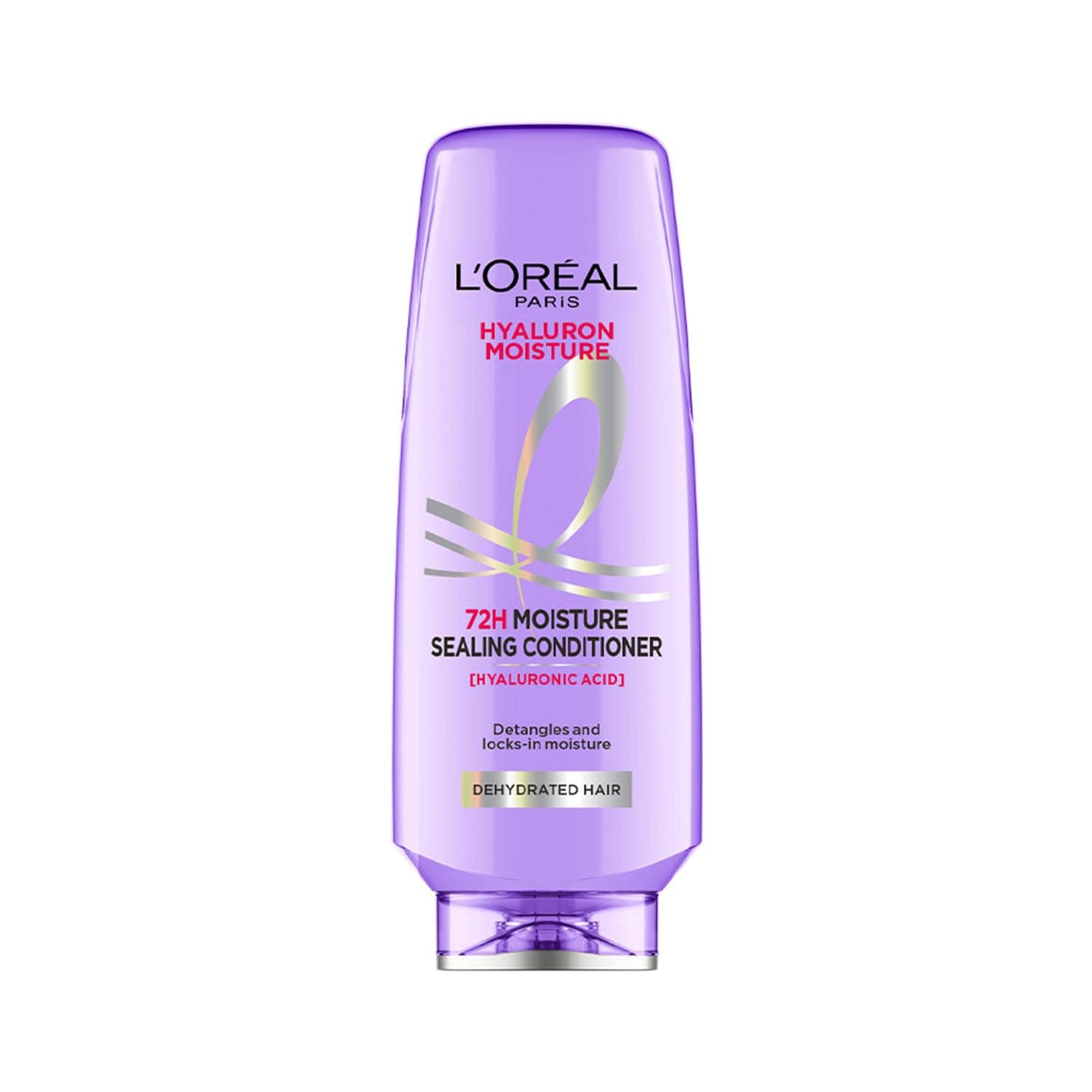L’Oréal Paris L'Oreal Moisture Sealing Conditioner, With Hyaluronic Acid, For Dry & Dehydrated Hair, Adds Shine & Bounce, Hyaluron Moisture 72H, 180ml