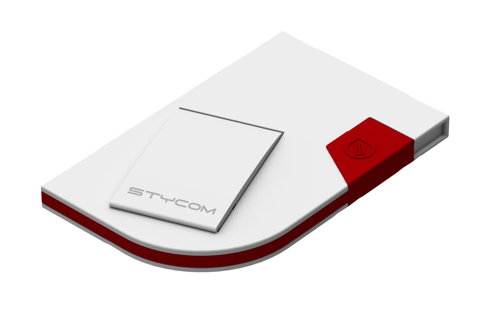 Stycom ST-DOCKCARDWHT Travel Docking Station for iPod Touch/iPhone (White)