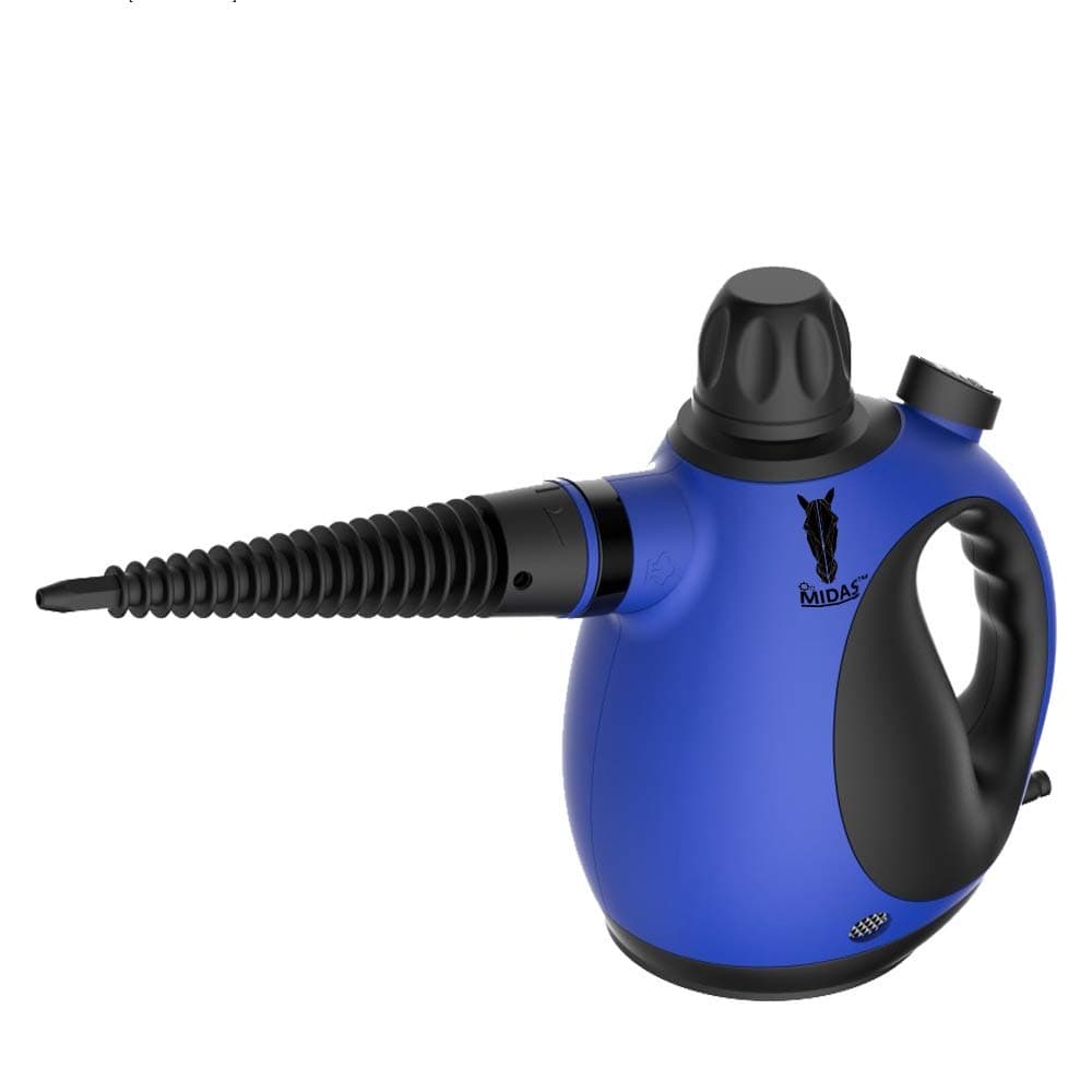 Multi-Purpose with 12-Piece Accessories for Stian Removal, SANITIZER, Carpets, Curtains, Car Saets,Antibacterial， Kitchen Surface & Much More, Blue, Upgraded