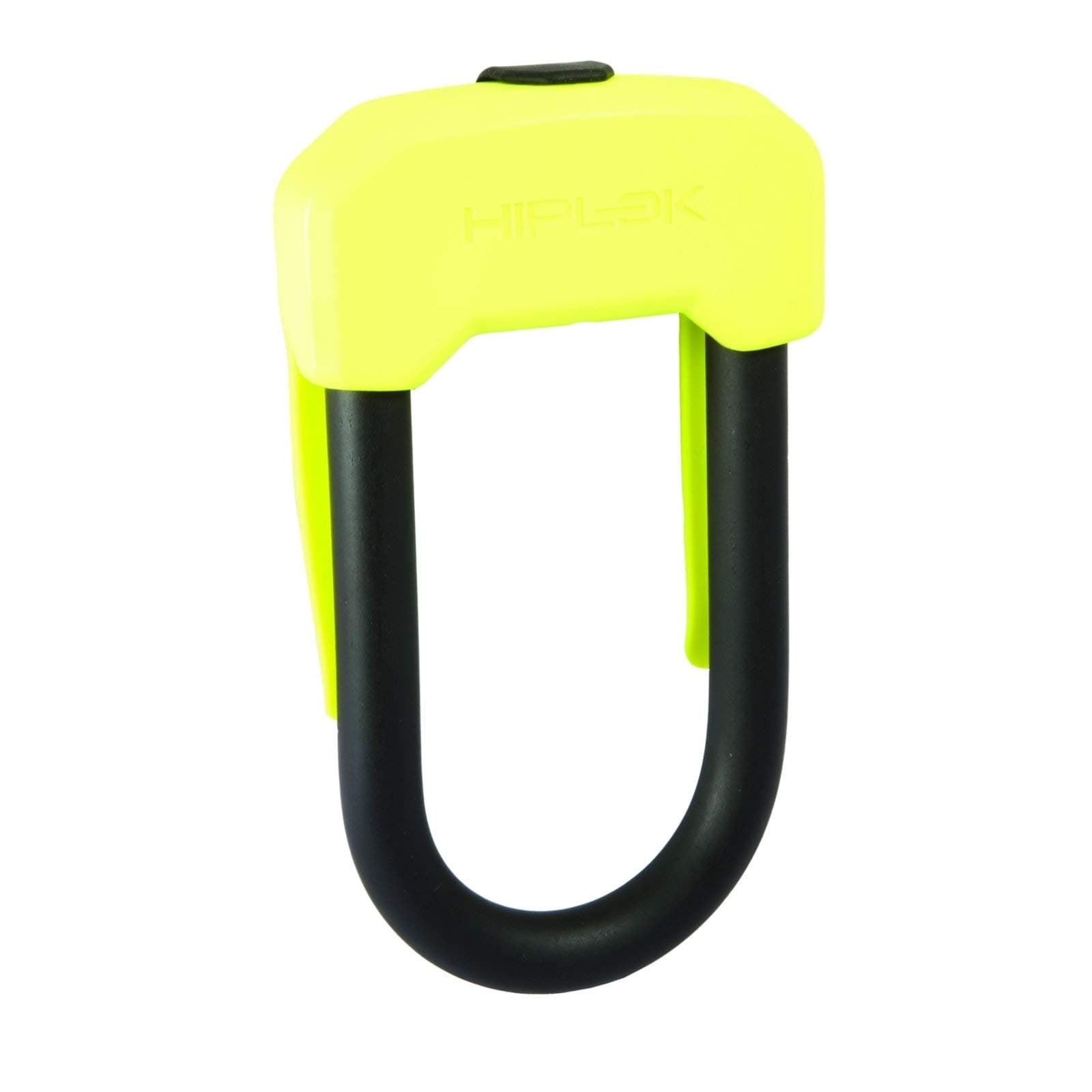 Hiplok D Bügelschloss Fahrrad Stahl Nylon Überzug 13mm Clip System Befestigung Silver Rated, HL-LOC-0033, Farbe gelbgrün