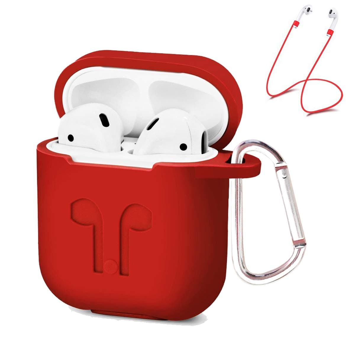Kokako Airpods Silicone Case For Airpods (Red)