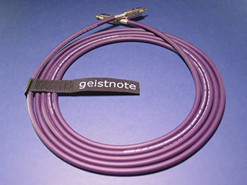 Geistnote's Apogee Wyde Eye 75Ω S/PDIF (RCA) Cable ~ WE-RR (6.0m)