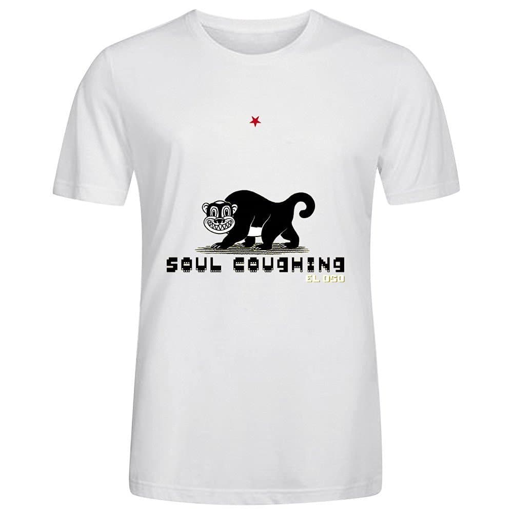 Fightor Soul Coughing El OSO Design Your Own T Shirts Mens Round Neck