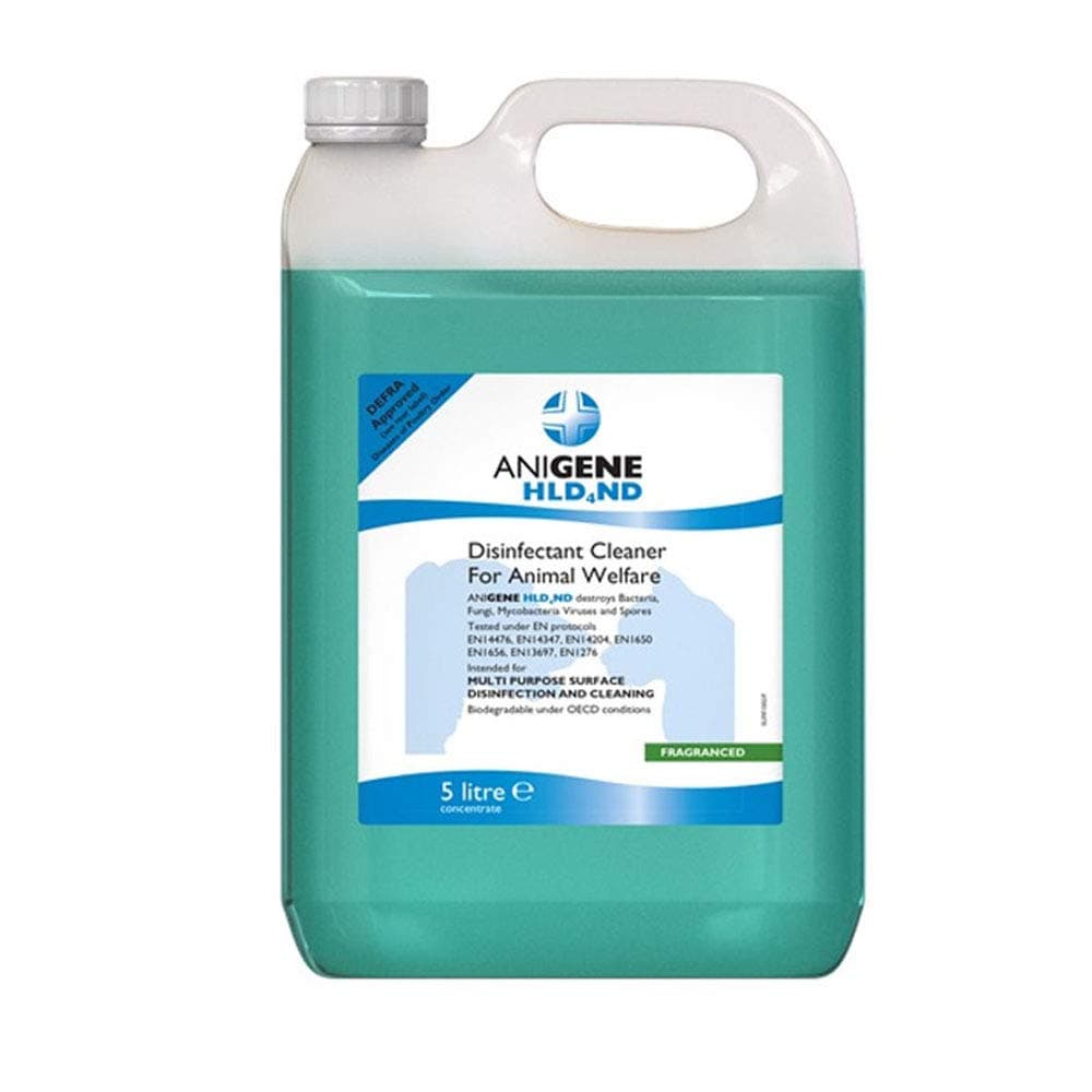 Anigene Hld4Nd Defra Approved Disinfectant 5L Dill