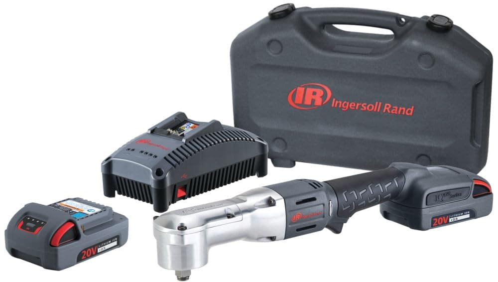 W5350-K22 1/2" 20V Cordless Angle Impact Wrench 2 Battery Kit, 180 ft-lb Torque, Friction Ring Retainer, Inline