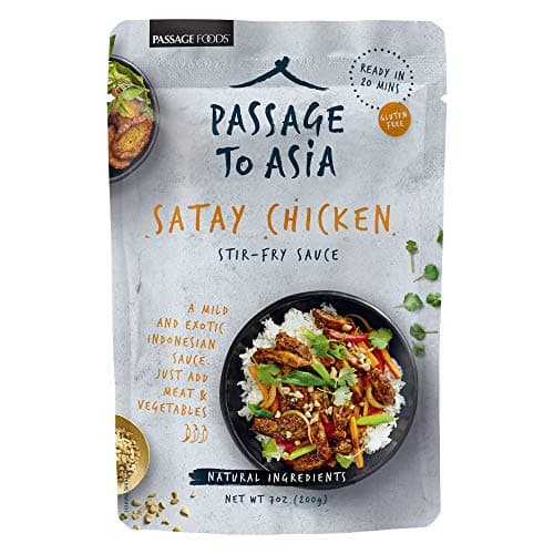 Passage to Asia Satay Chicken Stir-Fry Sauce