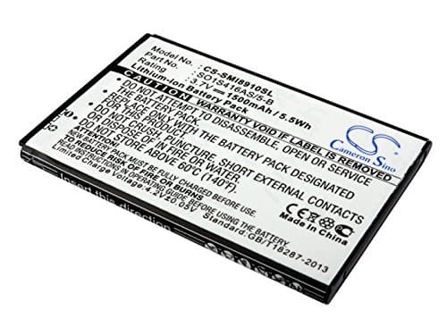 Battery for Samsung GT-S8500, 3.7V, 1500mAh, Li-ion