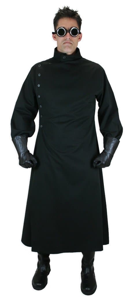 Historical Emporium Men's Cotton Twill Mad Scientist Howie Lab Coat