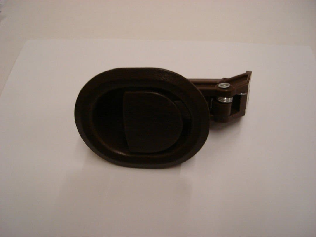 1 X BROWN PLASTIC REPLACEMENT HANDLE FOR RECLINER CHAIRS ARH7