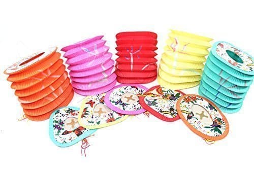 Chinese Paper Lanterns (Small) 12 Pack