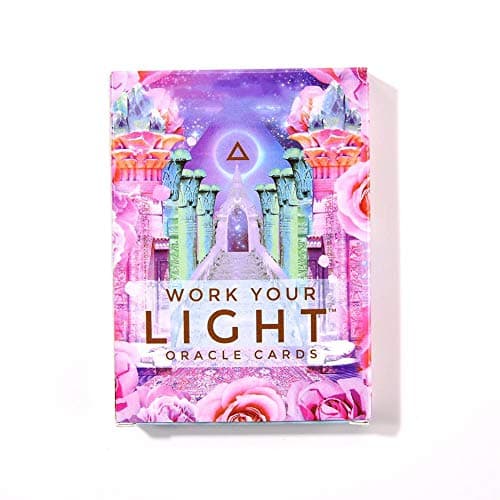 Oracle Cards,Work Your Light Oracle Cards Tarot Board Game Card 44 Sheets
