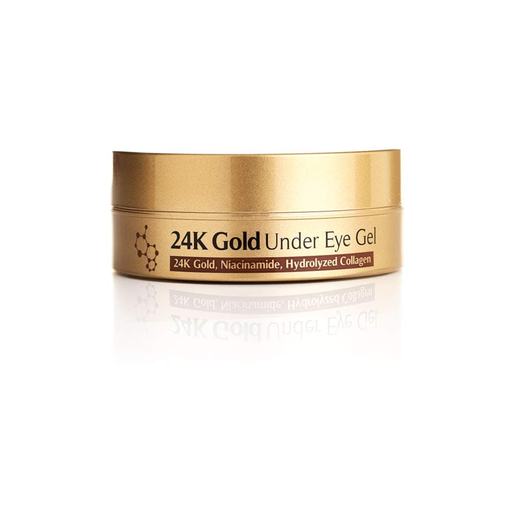 24k Gold Under Eye Gel | Depuff and Brighten Dark Under Eye Circles (15 Pairs)