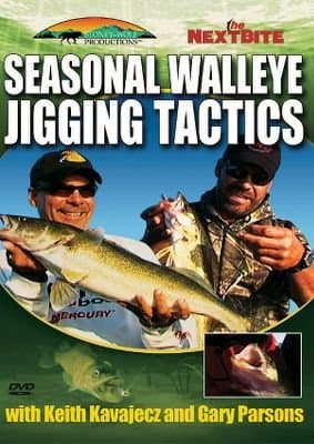 Seasonal Walleye Jigging Tactics with Keith Kavajecz and Gary Parsons ~ Fishing DVD