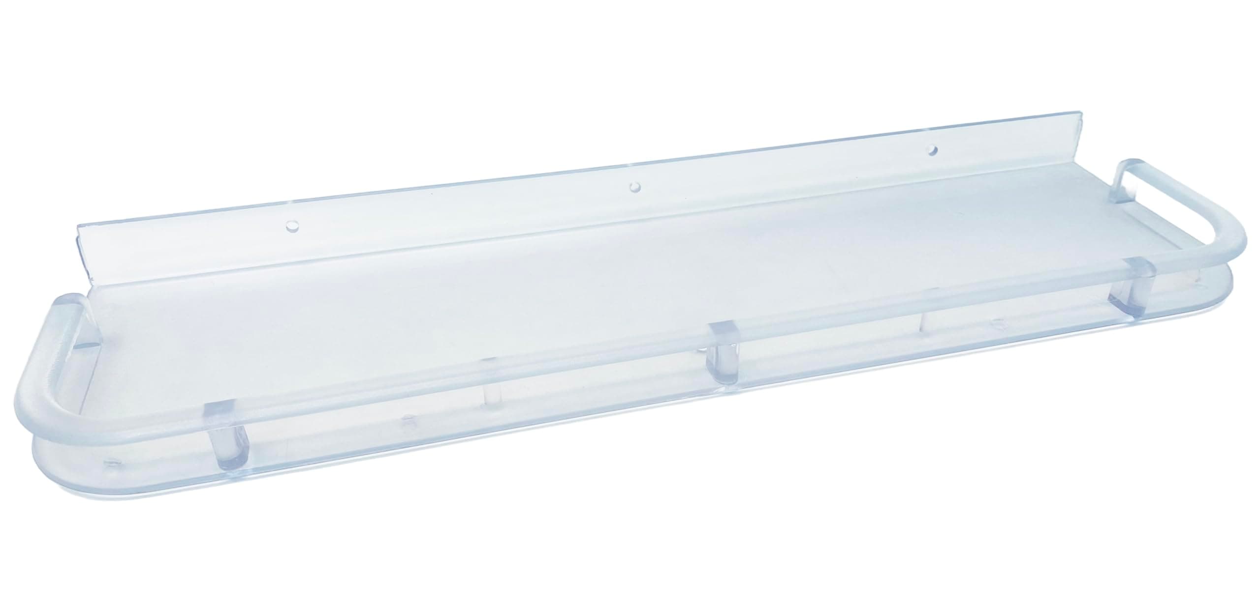 SBD ABS Multipurpose Unbreakable Bathroom Shelf (Shelf, Small, 12" X 5.5")