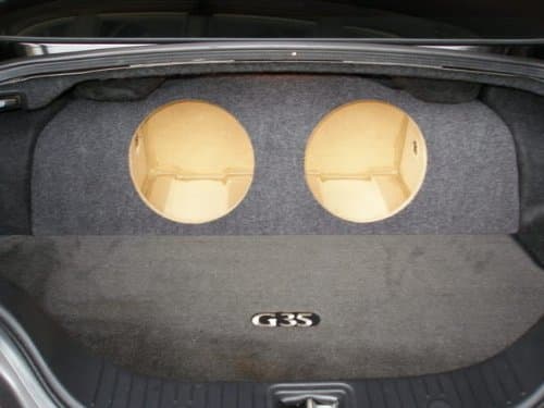 Zenclosures 2003-2007 Infiniti G35 Coupe 2-10" Subwoofer Box
