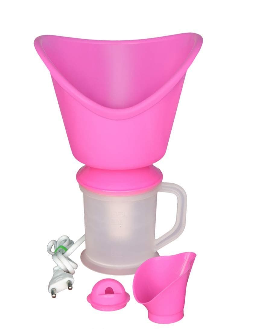 UNiD 3 In 1 Medical Facial Steamer Inhaler Vaporizer For Face, Cold, Cough, Sinus, Steam Breath Machine Regular For Adults/Kids - Made In India