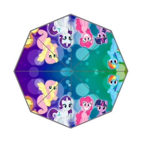 Cartoon My Little Pony Custom Foldable Umbrella 01