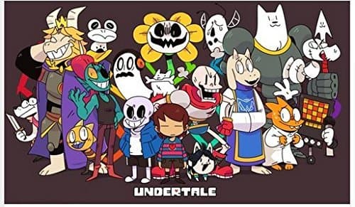 Asgore Dreemurr Undyne Sans Frisk Papyrus Toriel Custom Wallpaper Modern Art Classic Bedroom Setting Painting Print Poster Wall Sticker 20 X 30 Inch