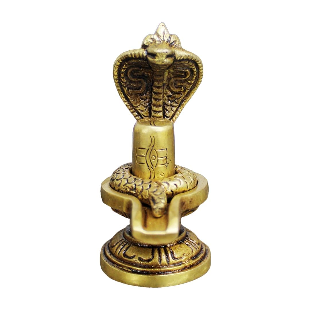 100% Pure Brass Shivling | Pital Shivling for Home Decor